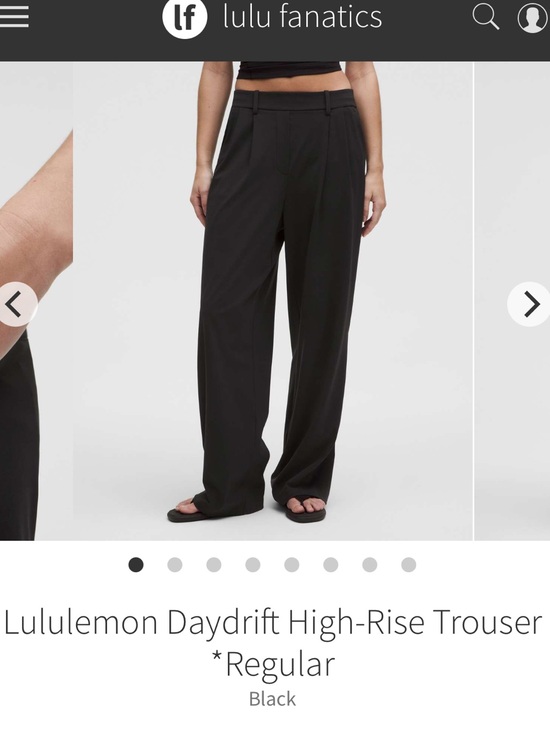 lululemon athletica Pants - Lululemon Daydrift High-Rise Trouser *Regular Size L